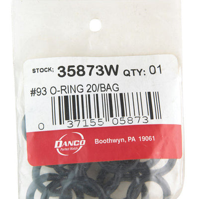 Danco 13/16 in. D X 9/16 in. D #93 Rubber O-Ring 20 pk