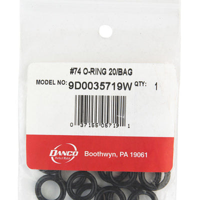 Danco 3/8 in. D X 5/8 in. D Rubber O-Ring 20 pk