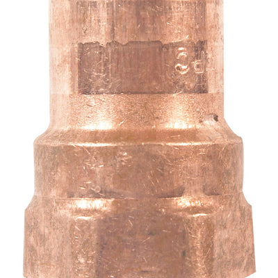 NIBCO 3/8 in. Copper Sweat X 3/8 in. D FPT Copper Pipe Adapter
