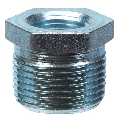 Billco Corporation 1/2 in. MPT X 1/8 in. D MPT Galvanized Hex Bushing