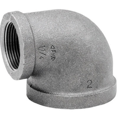 Anvil 3/4 in. FPT X 1/2 in. D FPT Galvanized Malleable Iron Elbow