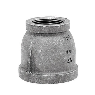 Anvil 2 in. FPT X 1-1/2 in. D FPT Galvanized Malleable Iron Reducing Coupling