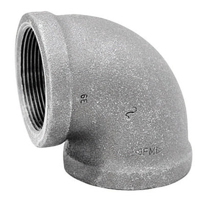 Anvil 1-1/4 in. FPT X 1-1/4 in. D FPT Black Malleable Iron 90 Degree Elbow