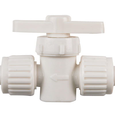 Flair-It 1/2 in. PEX X 1/2 in. PEX Plastic Supply Valve