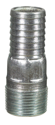 STZ Industries 1 in. Barb X 1 in. D MPT Galvanized Steel Adapter