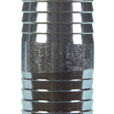 STZ Industries 1-1/4 in. Barb X 1-1/4 in. D Barb Galvanized Steel Coupling