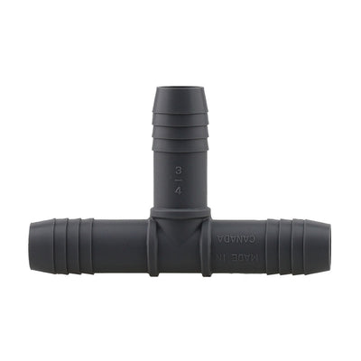 Boshart Industries 3/4 in. Insert in. X 3/4 in. D Insert Polypropylene Tee