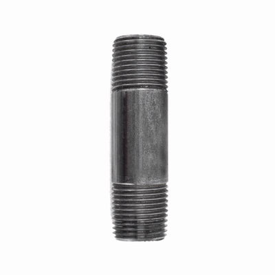 STZ Industries 1/8 in. MIP each X 1/8 in. D MIP Black Steel 3 in. L Nipple