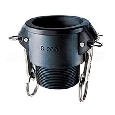 Abbott Rubber Polypropylene 2 in. D X 2 in. D Female Coupler