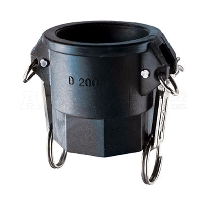 Abbott Rubber Polypropylene 1-1/2 in. D X 1-1/2 in. D Female Coupler