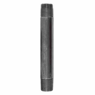 STZ Industries 1/4 in. MIP each X 1/4 in. D MIP Black Steel 5-1/2 in. L Nipple