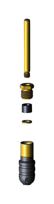 Woodford Y34 Iowa 1/2 in. MIP in. Hose Brass Frost-Proof Sillcock