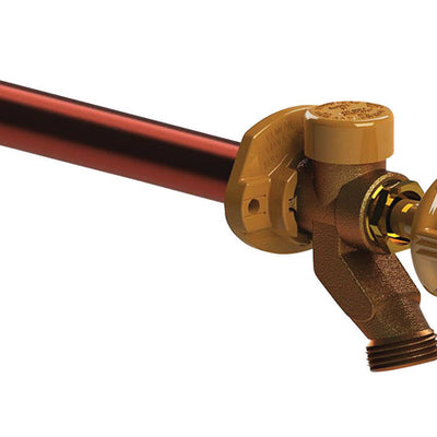 Woodford Model 17 1/2 in. MIP each X 3/4 in. Sweat Anti-Siphon Brass Freezeless Wall Faucet
