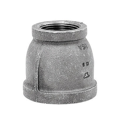 Anvil 1 in. FPT X 1/2 in. D FPT Black Malleable Iron Reducing Coupling