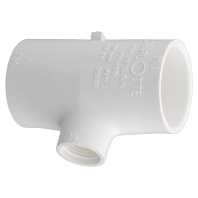 Charlotte Pipe Schedule 40 1-1/4 in. Slip X 1-1/4 in. D FPT PVC Reducing Tee
