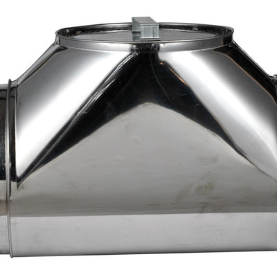 Selkirk Sure Temp 14.75 in. X 8 in. X 8 in. Stainless Steel Vent Tee with Cap