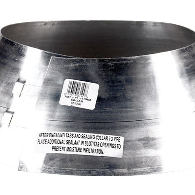 Selkirk 8 in. D 28 Ga. Stainless Steel Storm Collar