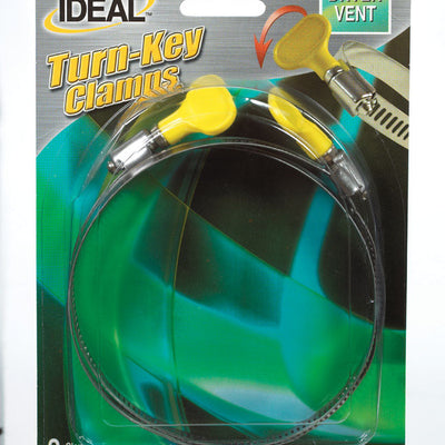 Ideal Tridon 2-1/2 in. 4-1/2 in. 64 Hose Clamp Stainless Steel Turn Key