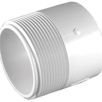 Charlotte Pipe Schedule 30 3 in. MPT PVC Pipe Adapter
