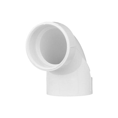 Charlotte Pipe Schedule 40 1-1/2 in. Hub X 1-1/2 in. D Hub PVC 90 Degree Elbow