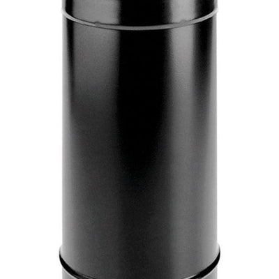 DuraVent DuraBlack 6 in. D X 48 in. L Galvanized Steel Stove Pipe