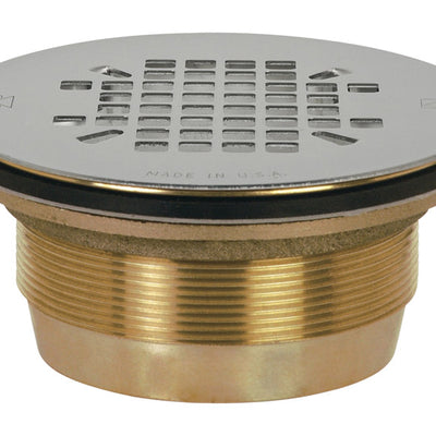 Sioux Chief 2 in. D Brass Shower Drain