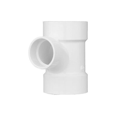 Charlotte Pipe Schedule 40 3 in. Hub X 3 in. D Hub PVC Sanitary Tee