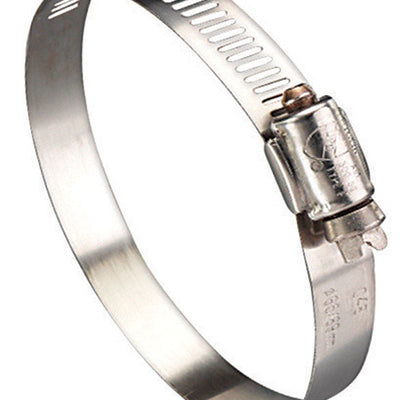 Ideal Tridon Hy Gear 1-1/2 in to 2-1/2 in. SAE 32 Silver Hose Clamp Stainless Steel Marine
