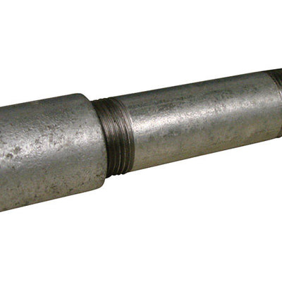 STZ Industries 3/4 in. MPT Galvanized Steel 4 in. L Nipple with Coupling