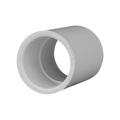 Charlotte Pipe Schedule 40 1 in. Slip X 1 in. D Slip PVC Coupling