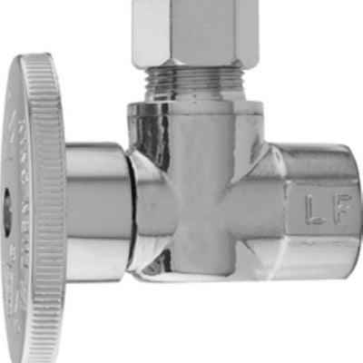Keeney 3/8 in. FIP in. X 3/8 in. Brass Angle Valve
