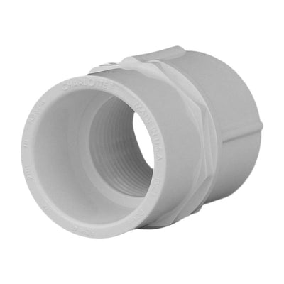 Charlotte Pipe Schedule 40 3/4 in. Slip X 3/4 in. D FPT PVC Pipe Adapter