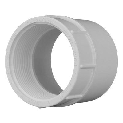 Charlotte Pipe Schedule 40 2 in. Slip X 2 in. D FPT PVC Pipe Adapter