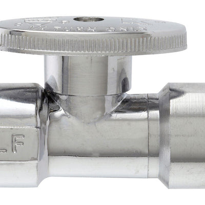 Keeney 1/2 in. FIP in. X 1/2 in. Brass Shut-Off Valve