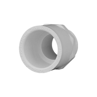 Charlotte Pipe Schedule 40 1 in. Slip X 1 in. D MPT PVC Pipe Adapter