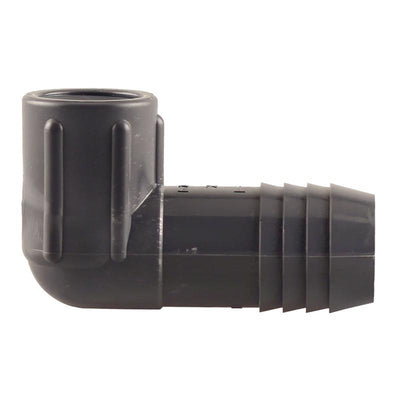 Boshart Industries 1 in. Insert in. X 1/2 in. D FPT Polypropylene 90 Degree Reducing Elbow