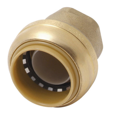 SharkBite Push to Connect 1 in. PTC Brass End Stop
