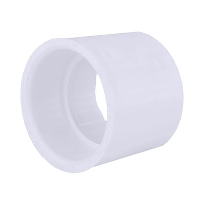 Charlotte Pipe Schedule 40 1-1/4 in. Hub X 1-1/4 in. D Hub PVC Coupling