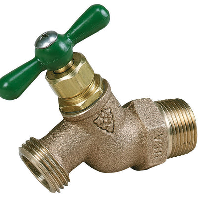 Arrowhead 1/2 in. MIP X 3/4 in. Hose Brass Bibb