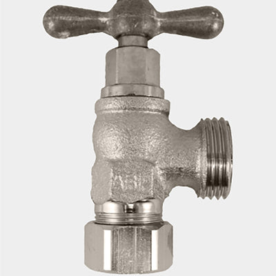 Arrowhead 1/2 in. Copper Compression X 3/4 in. MHT Brass Washing Machine Valve