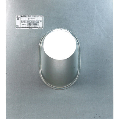 Selkirk 3 in. D Galvanized Steel Adjustable Roof Flashing
