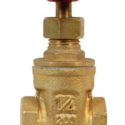 B&K ProLine 1/4 in. FIP Brass Gate Valve