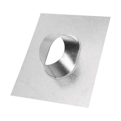 Selkirk 4 in. D Aluminum/Galvanized Steel Adjustable Roof Flashing