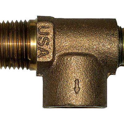 Campbell 1/2 in. Threaded Brass Relief Valve