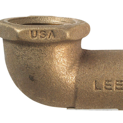 NIBCO 3/4 in. Sweat X 3/4 in. D FPT Brass 90 Degree Elbow