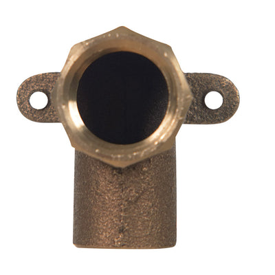 NIBCO 3/4 in. Sweat X 3/4 in. D FPT Brass Drop Ear Elbow
