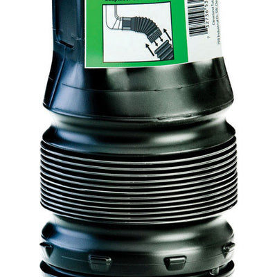Flex-Drain Press X 4 in. D Press Polypropylene 8 in. Downspout Adapter