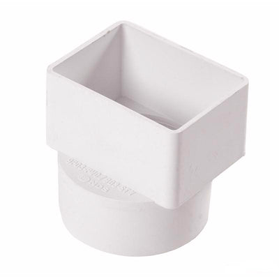 NDS Schedule 35 3 in. Hub each Female PVC Flush Downspout Adapter