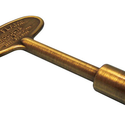 Blue Flame Silver Antique Brass Zinc Gas Valve Key