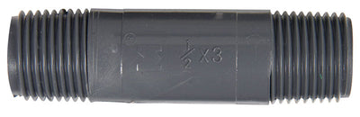 B&K Schedule 80 1/2 in. MIP X 1/2 in. D MIP PVC 3 in. Nipple